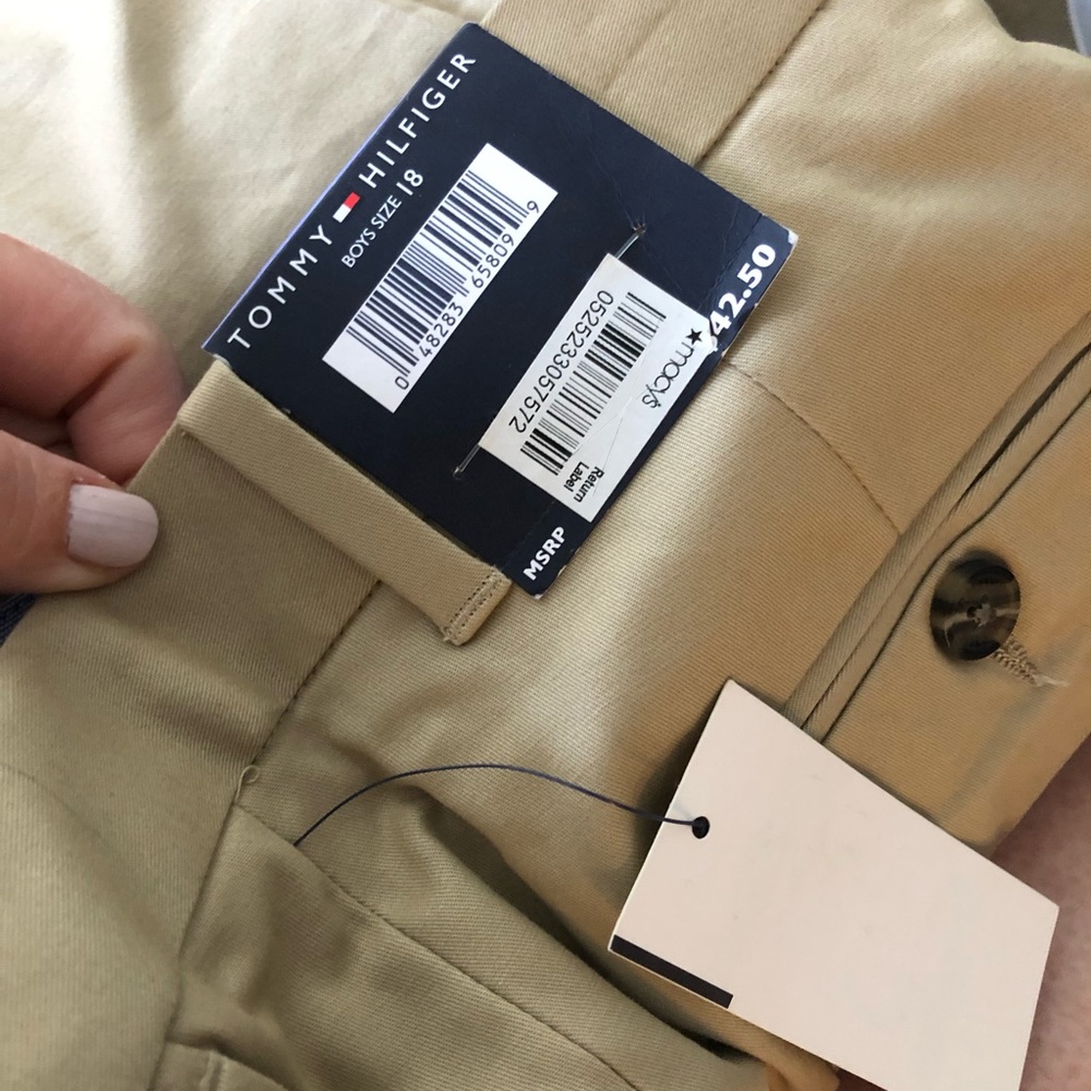 Tommy Hilfiger Boys Tan Pants